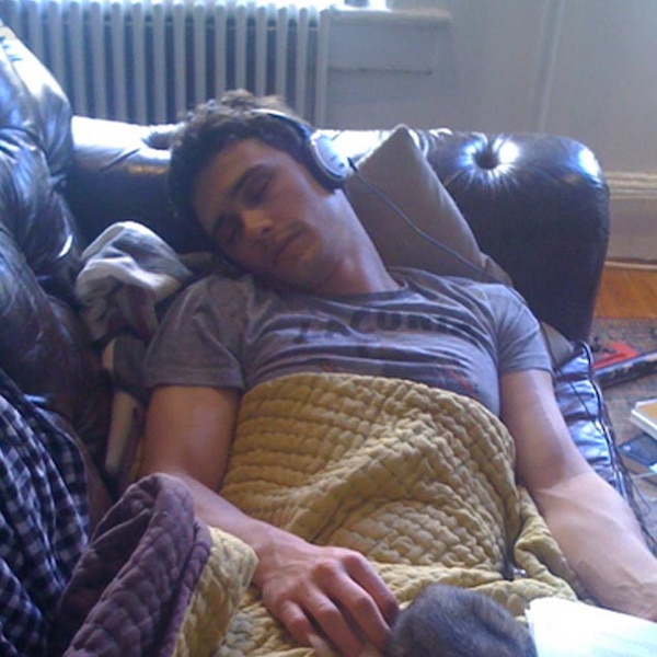 James Franco from Sleeping Celebrities | E! News